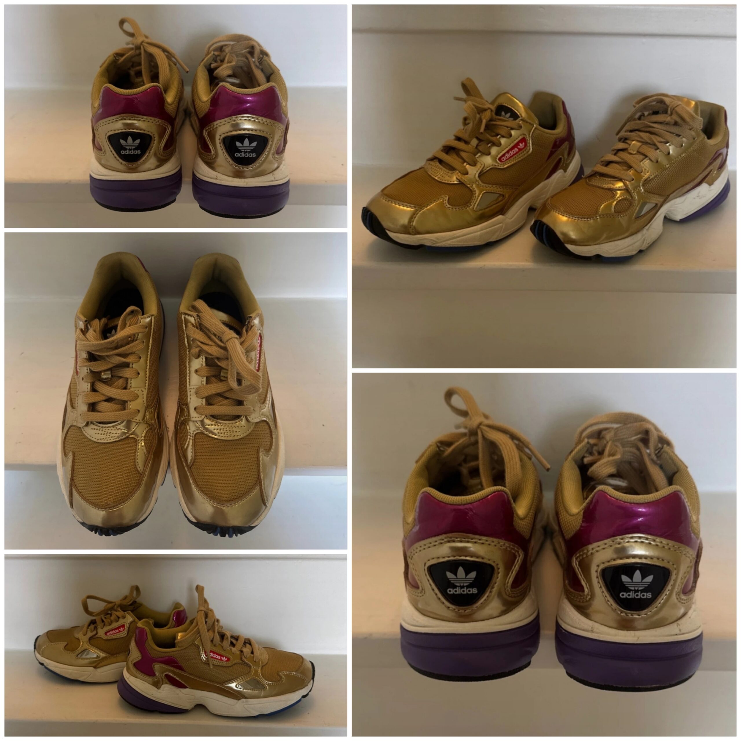 Les baskets dorées de Claudette