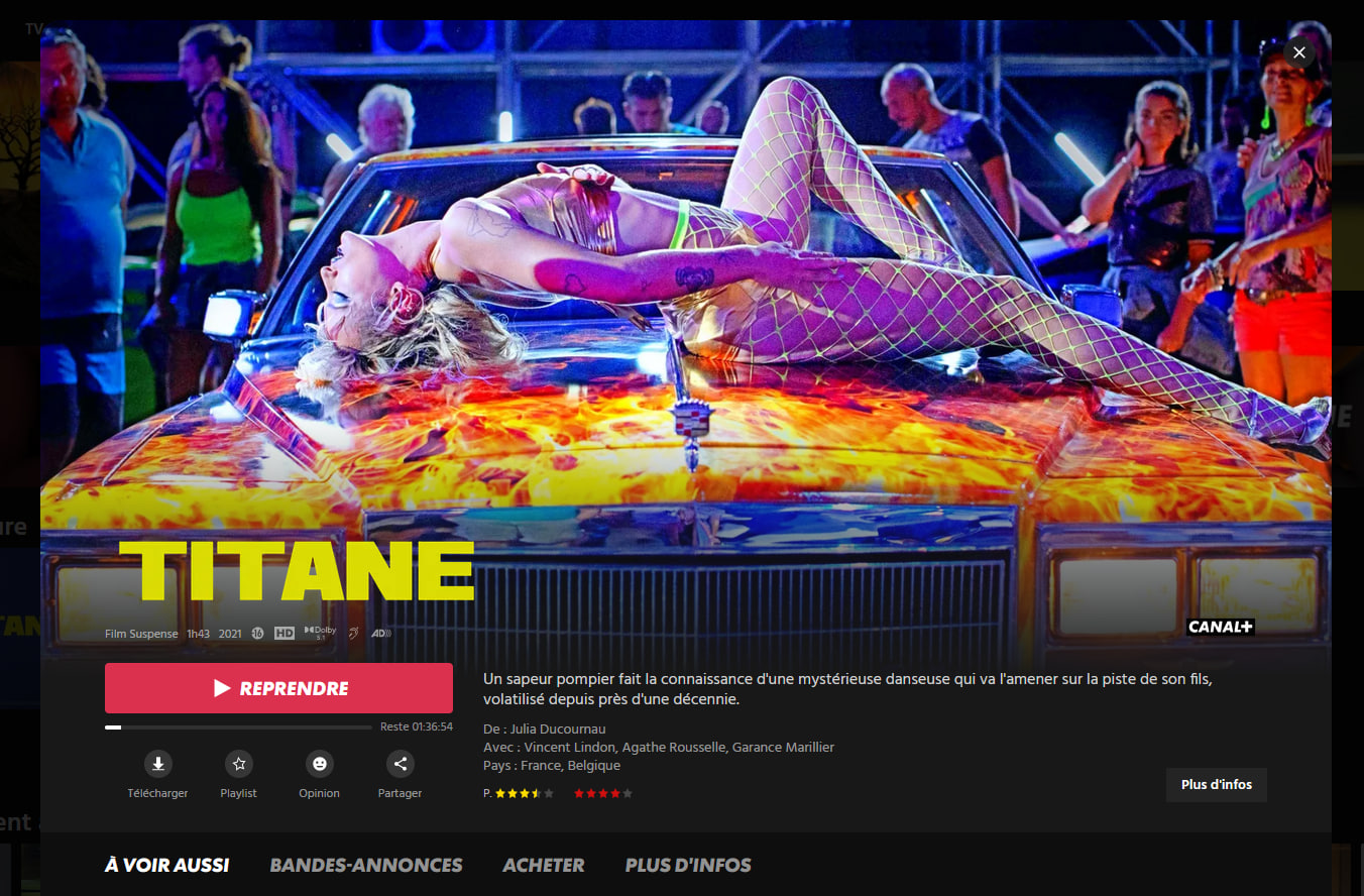 Jeanne Dielman ou Titane