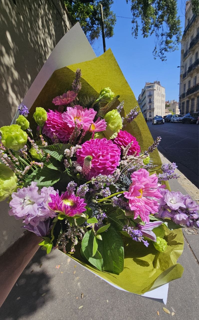 Des fleurs en TT